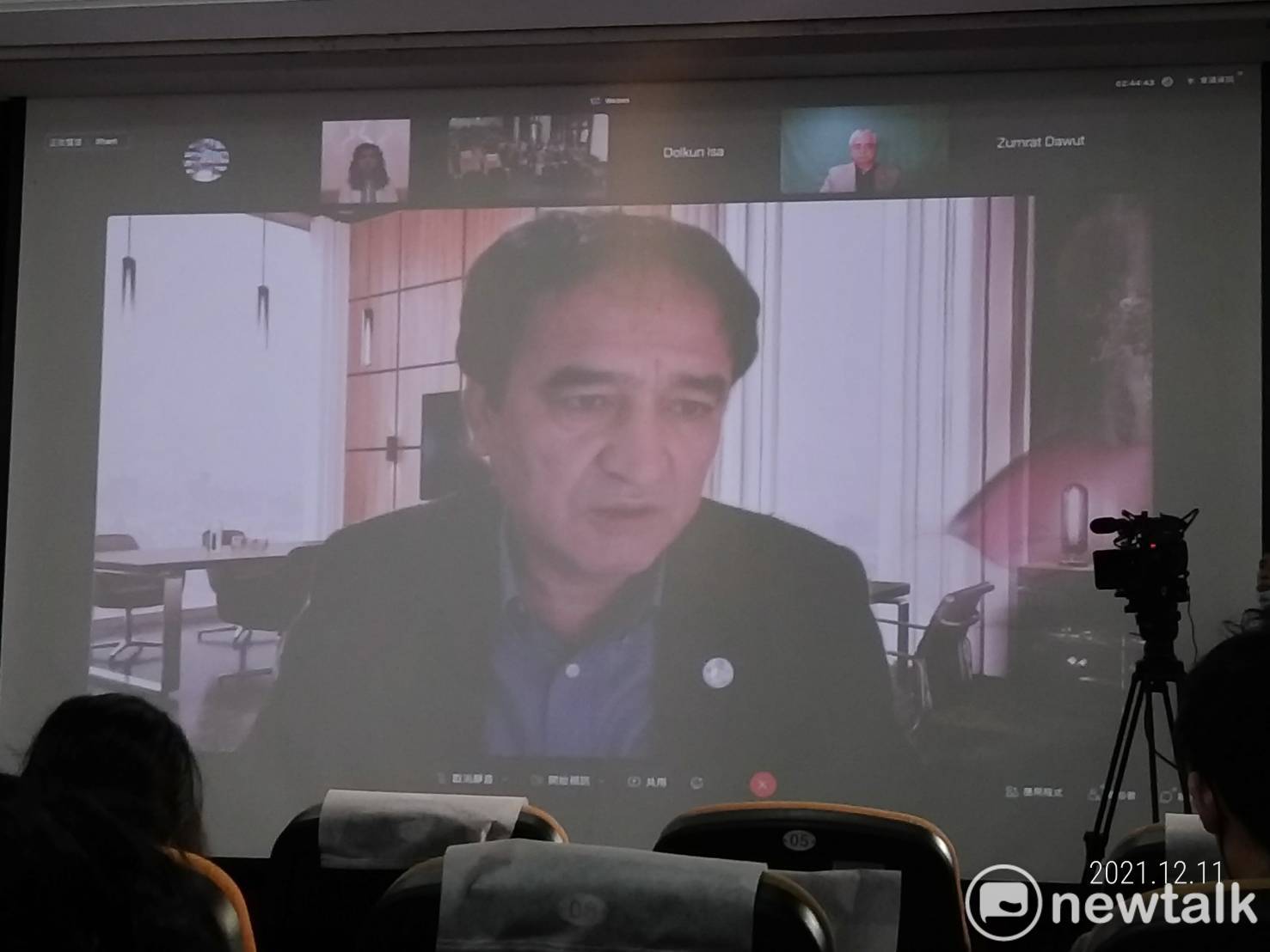 前世界維吾爾代表大會亞洲太平洋全權代表伊里哈木。 前世界維吾爾代表大會亞洲太平洋全權代表伊里哈木。