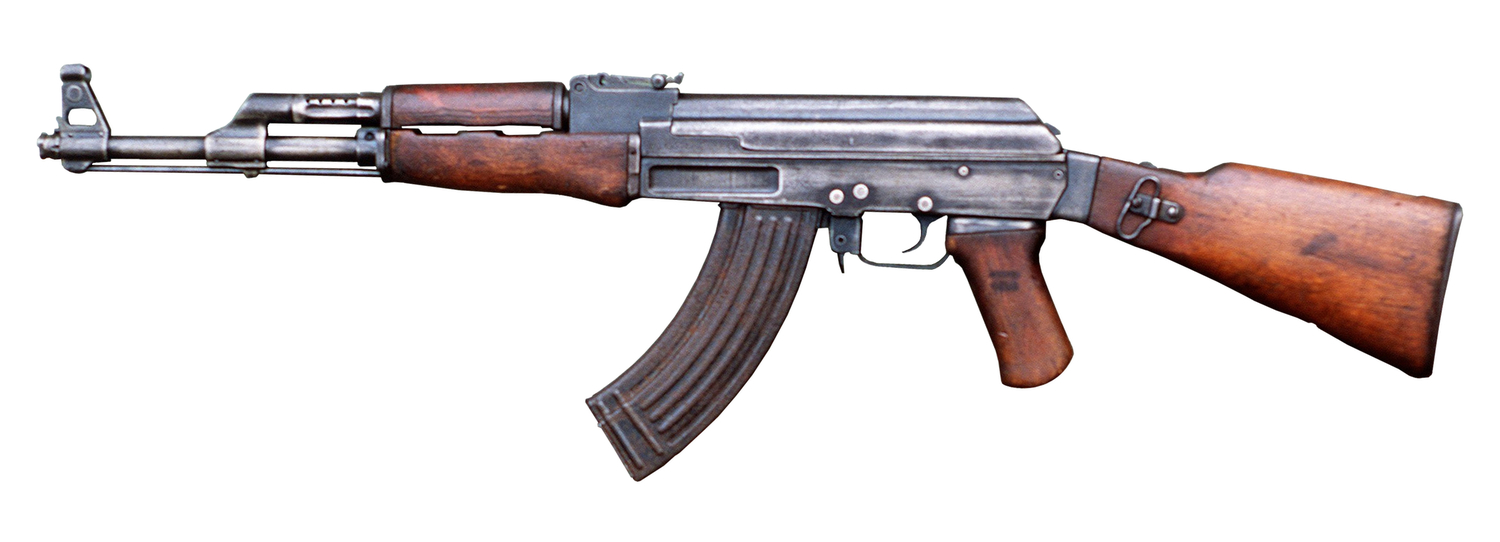 AK-47突擊步槍。   圖：截取自維基百科