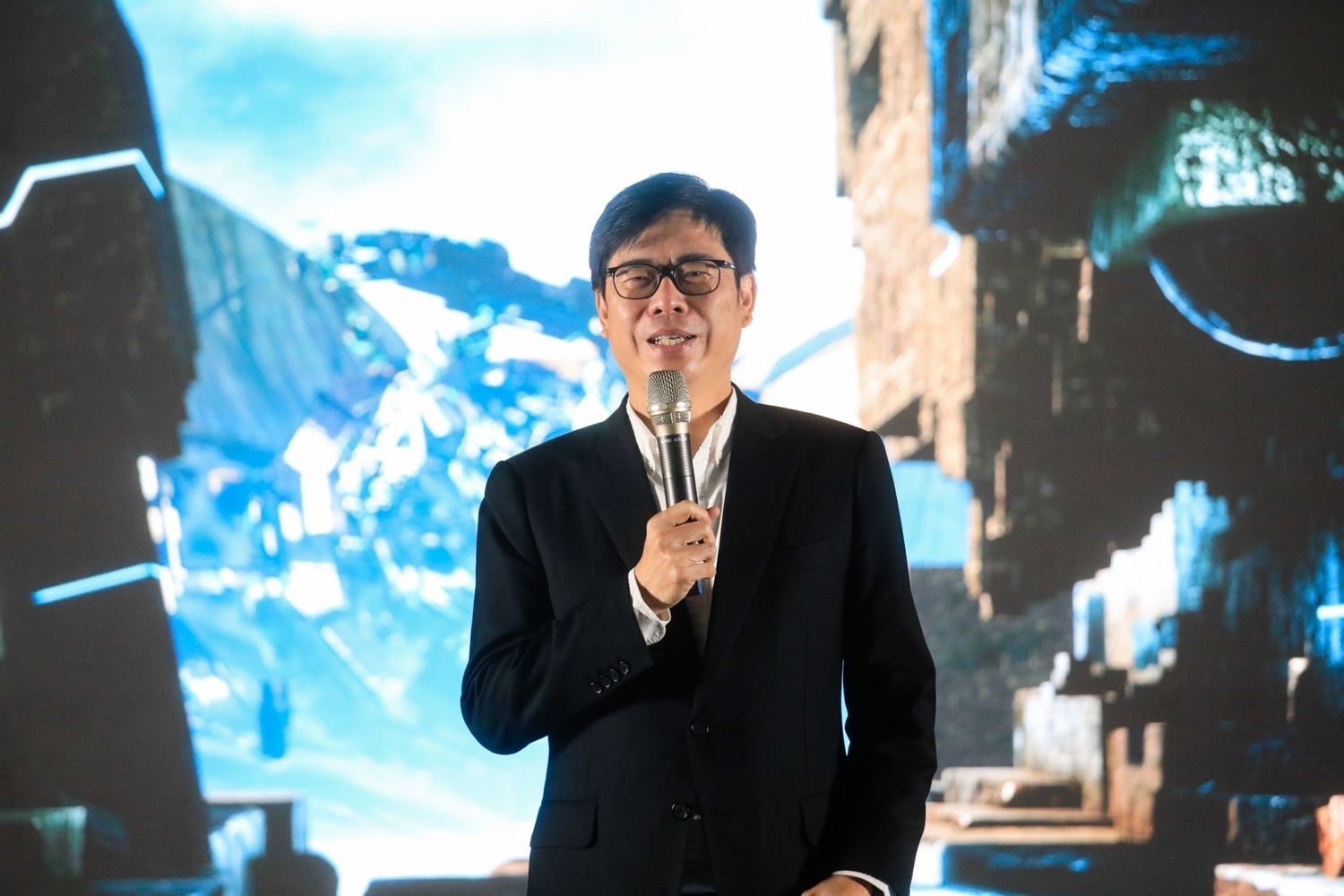 陳其邁表示，亞灣人才培育基地將加速帶動內容大航海時代來臨。 圖：臺灣產學策進會/提供