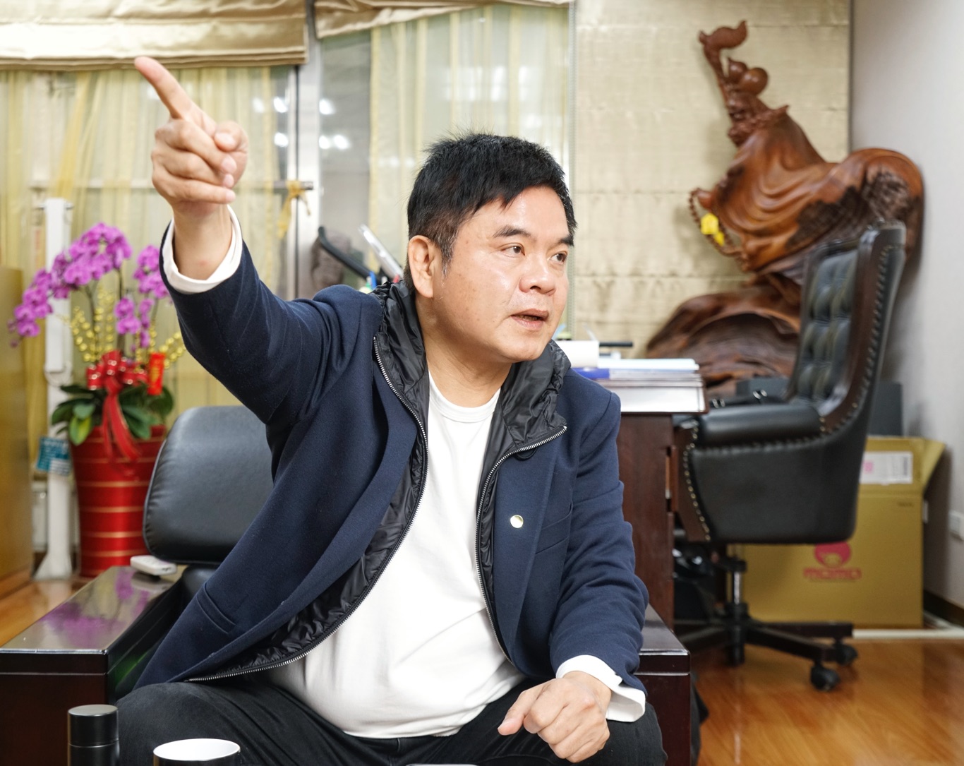 對於縣府的公開活動，莊瑞雄坦言，許多活動並未被告知。 圖：張良一/攝