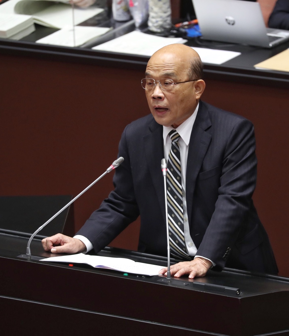蘇貞昌施政報告 自豪寫「台灣經濟奇蹟2.0」