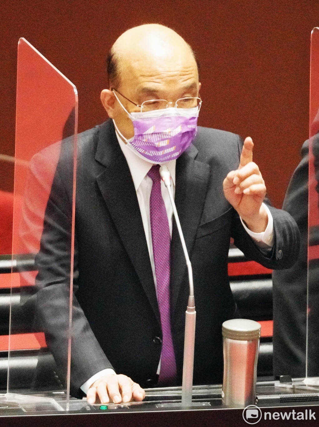 藍擬修法禁反質詢 蘇貞昌：把官員當狗罵的時代應過去