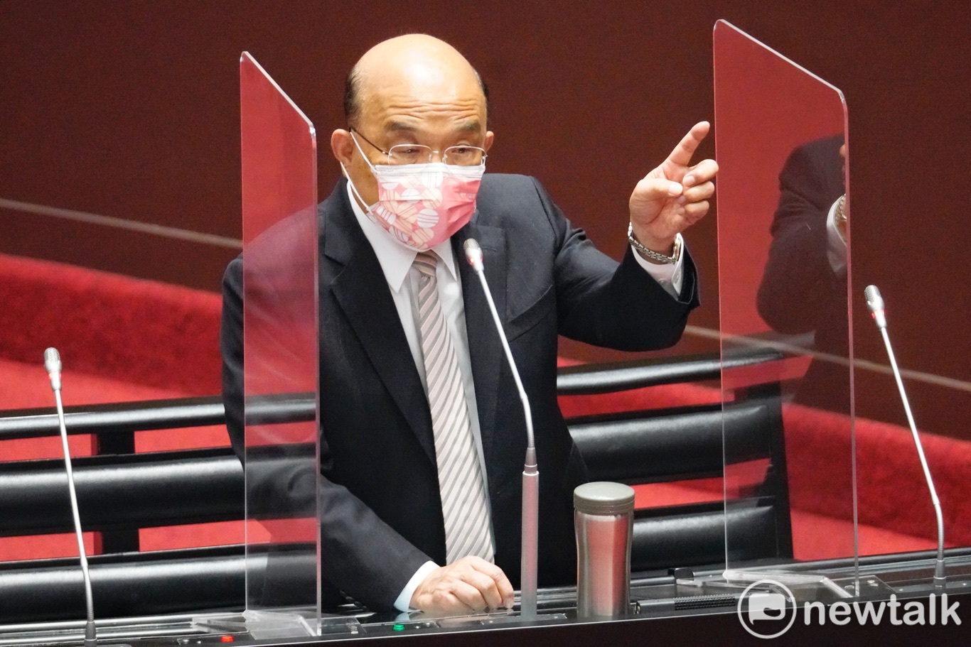 「新台灣模式」與病毒共存？蘇貞昌：正常生活、穩健開放