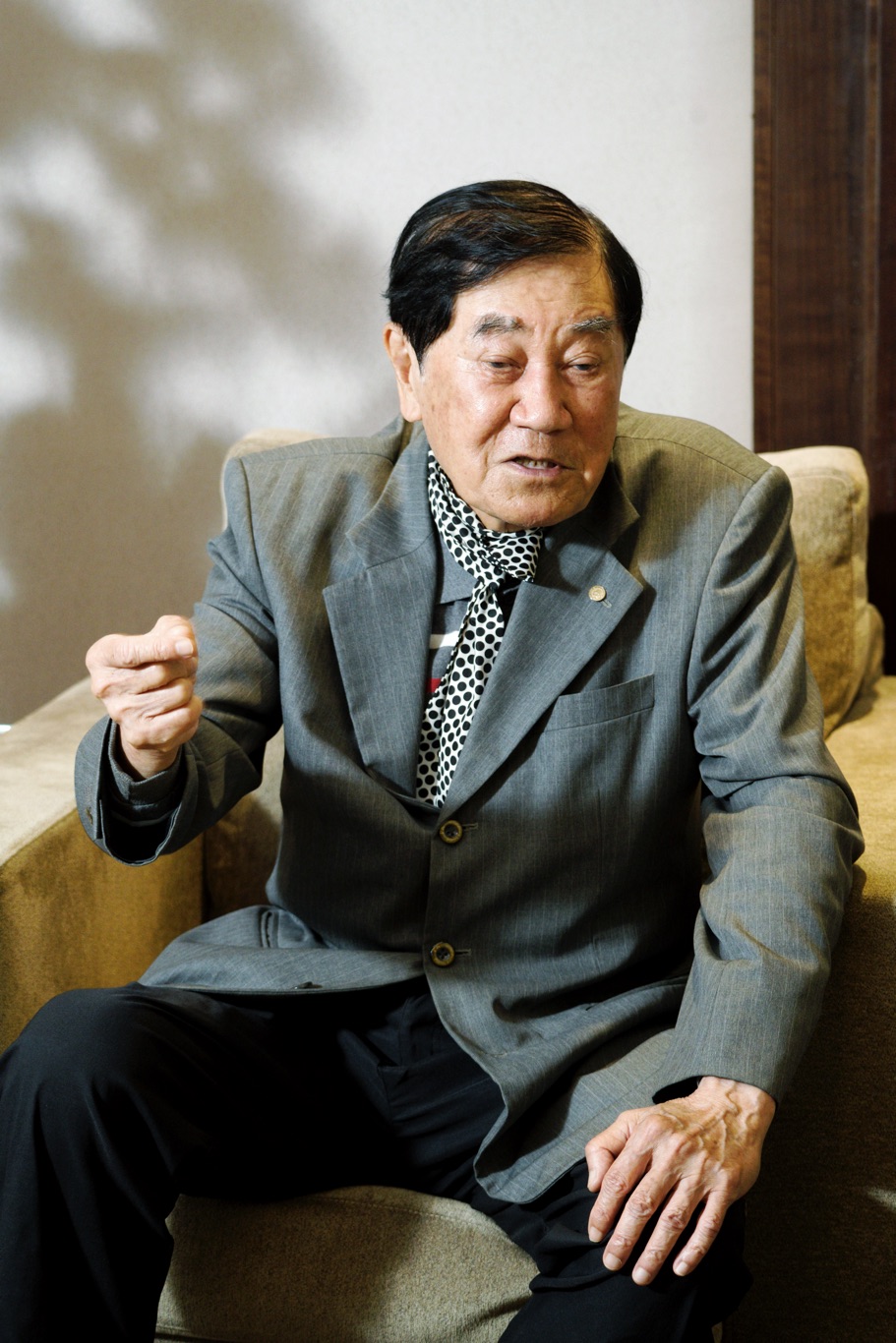 遠景基金會董事長陳唐山專訪。 圖：張良一/攝