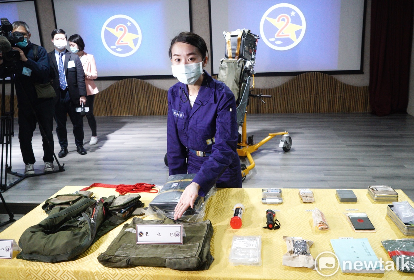 視導新竹「空軍第二聯隊」 蔡英文：讓世界看見我們守護國家的決心