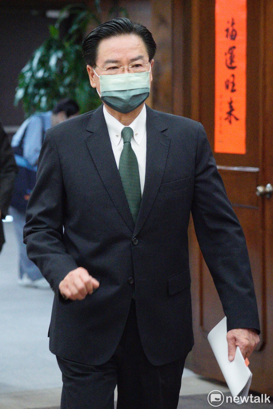 外交部長吳釗燮。 圖：張良一 / 攝（資料照）