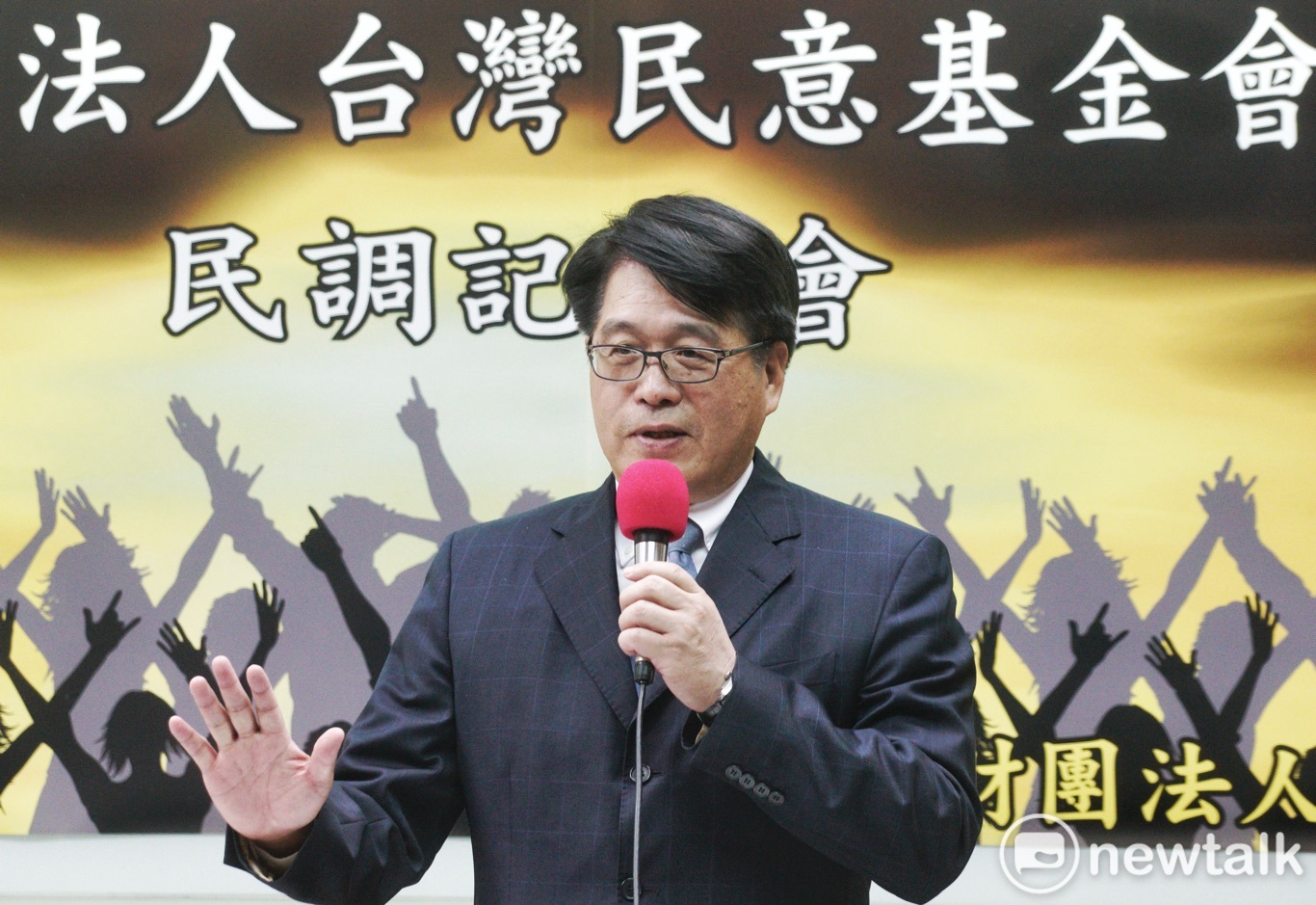 台灣民意基金會董事長游盈隆。   資料照片：張良一／攝