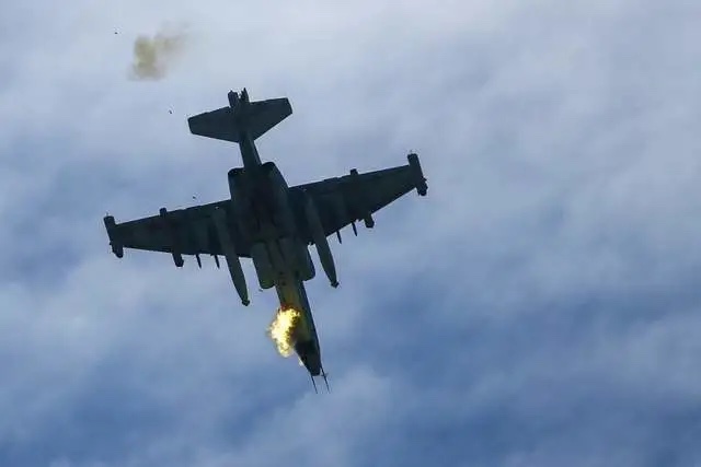 蘇-25戰機。 圖：翻攝自直新聞（資料照）