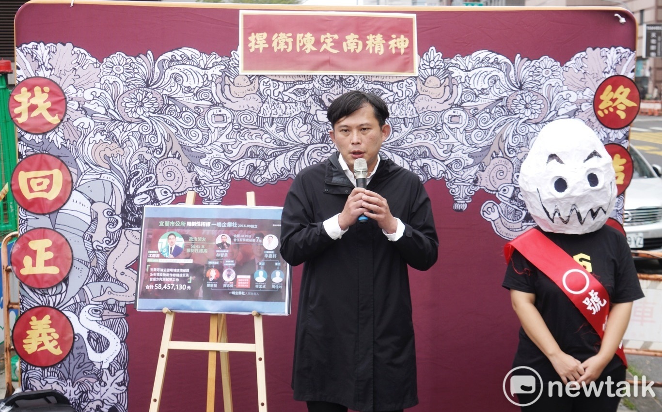 (影)黃國昌親至綠營抗議「黑金」提名 江、蔡兩位候選人駁斥 | 政治 |