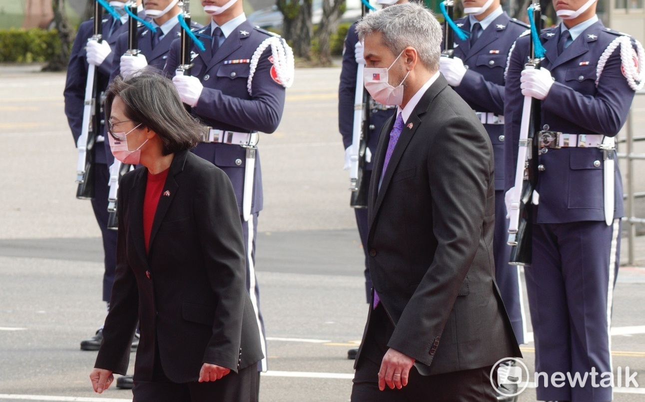 巴拉圭總統接受軍禮歡迎：台灣是珍貴夥伴 支持參與聯合國體系 | 政治 |