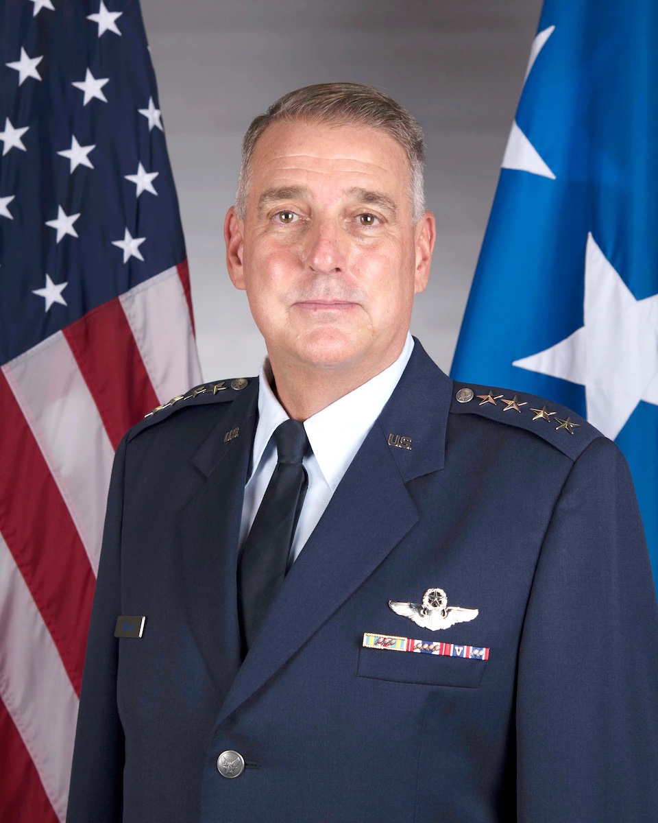 美國空軍機動司令部(Air Mobility Command)司令米尼漢上將(Mike Minihan)圖:取自美國空軍官網 美國空軍機動司令部(Air Mobility Command)司令米尼漢上將(Mike Minihan)圖:取自美國空軍官網