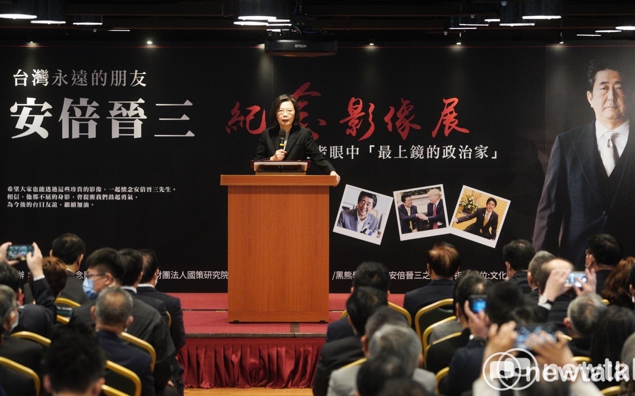 蔡英文追思安倍晉三：他曾說過「不要讓台灣民眾感到寂寞」 | 政治 | N