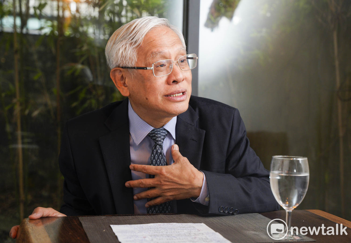喜樂島聯盟主席郭倍宏專訪。 圖：張良一/攝