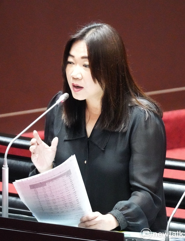 國民黨立委馬文君。 國民黨立委馬文君。