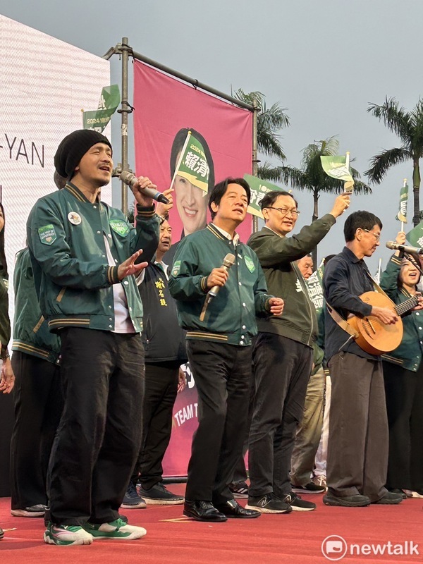  賴清德赴屏東縣出席「唱土地的歌 拼咱的希望」環島拼圖活動。 圖：黃宣尹攝 