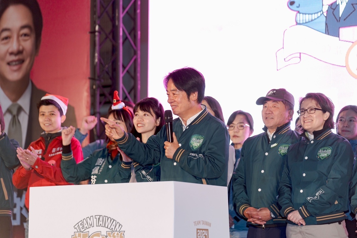  賴清德結束環島行程回到台北。 圖：賴清德競總提供 