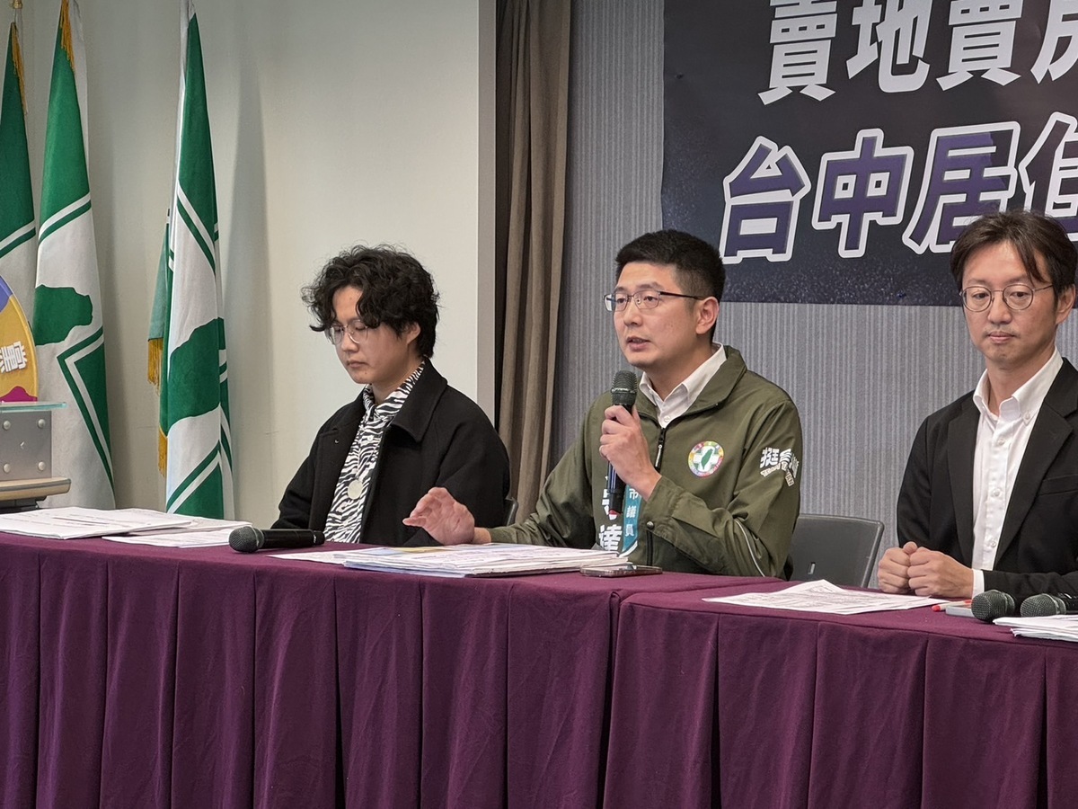  台中市議員黃守達。 圖：民進黨提供 