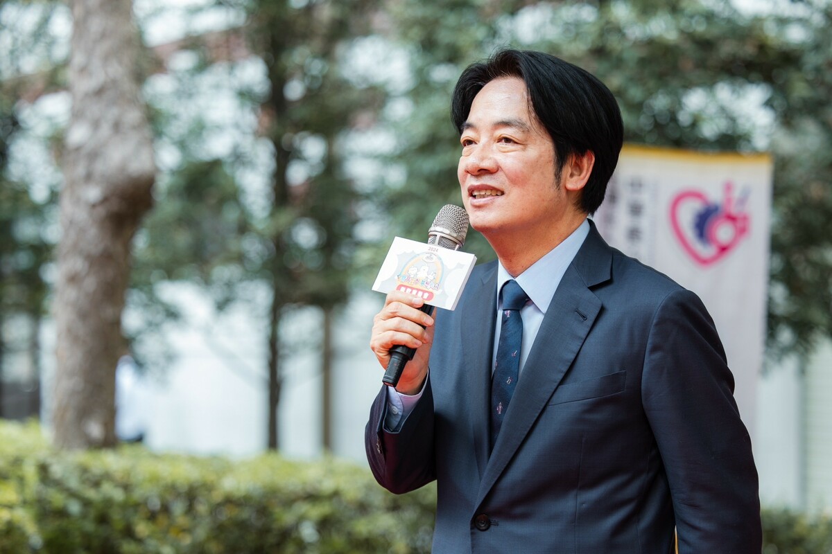  賴清德競選總統期間提出台海和平「四大支柱」。 圖：總統府提供（資料照）
