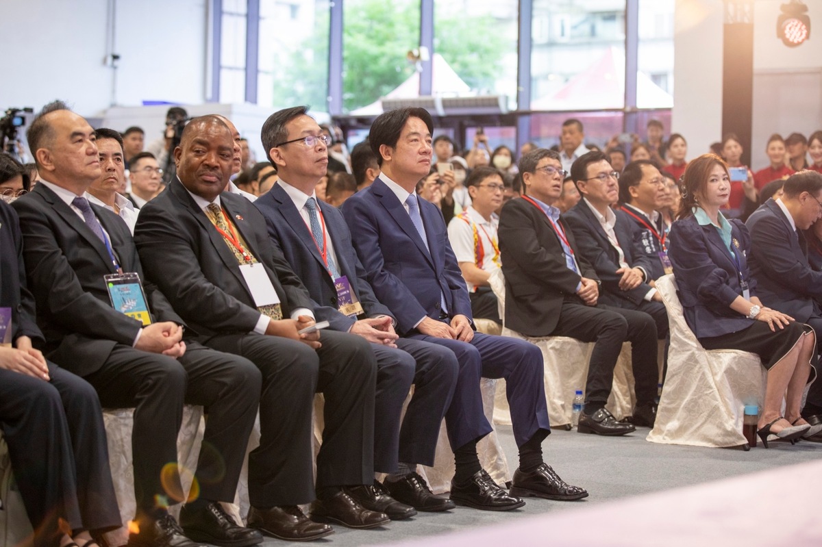  總統賴清德出席台北國際觀光博覽會開幕記者會。 圖：總統府提供 
