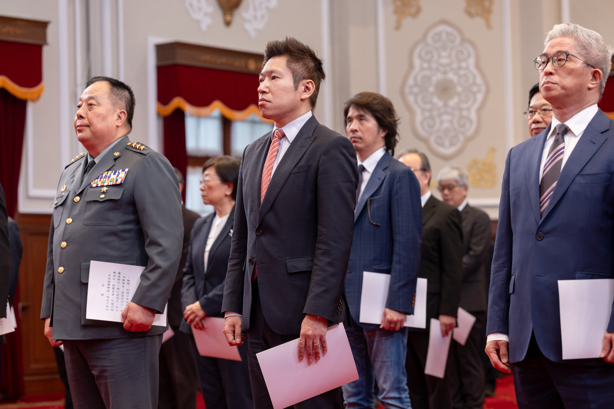  總統府副秘書長張惇涵。 圖：總統府提供 