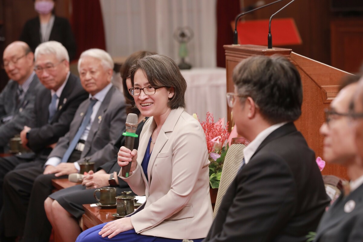  副總統蕭美琴接見不動產協進會。 圖：總統府提供 