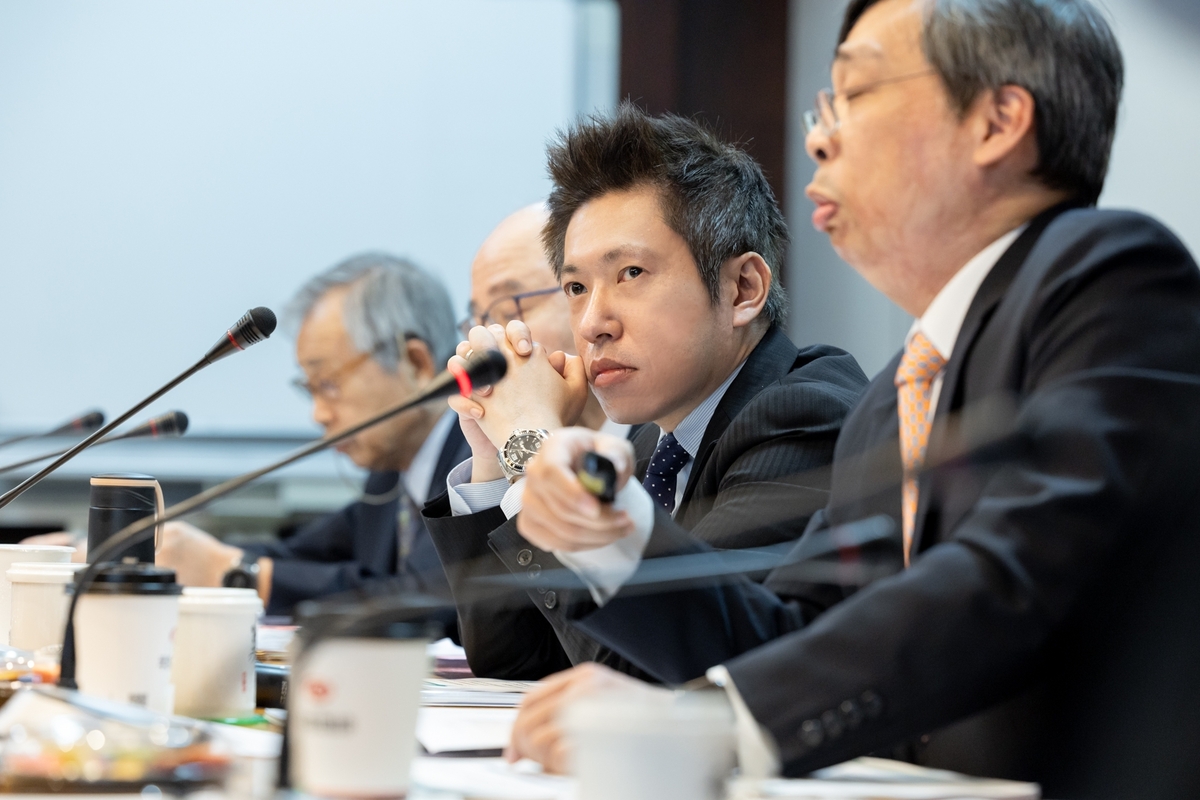  總統府副秘書長張惇涵出席司法院大法官提名審薦小組第1次會議。 圖：總統府提供 