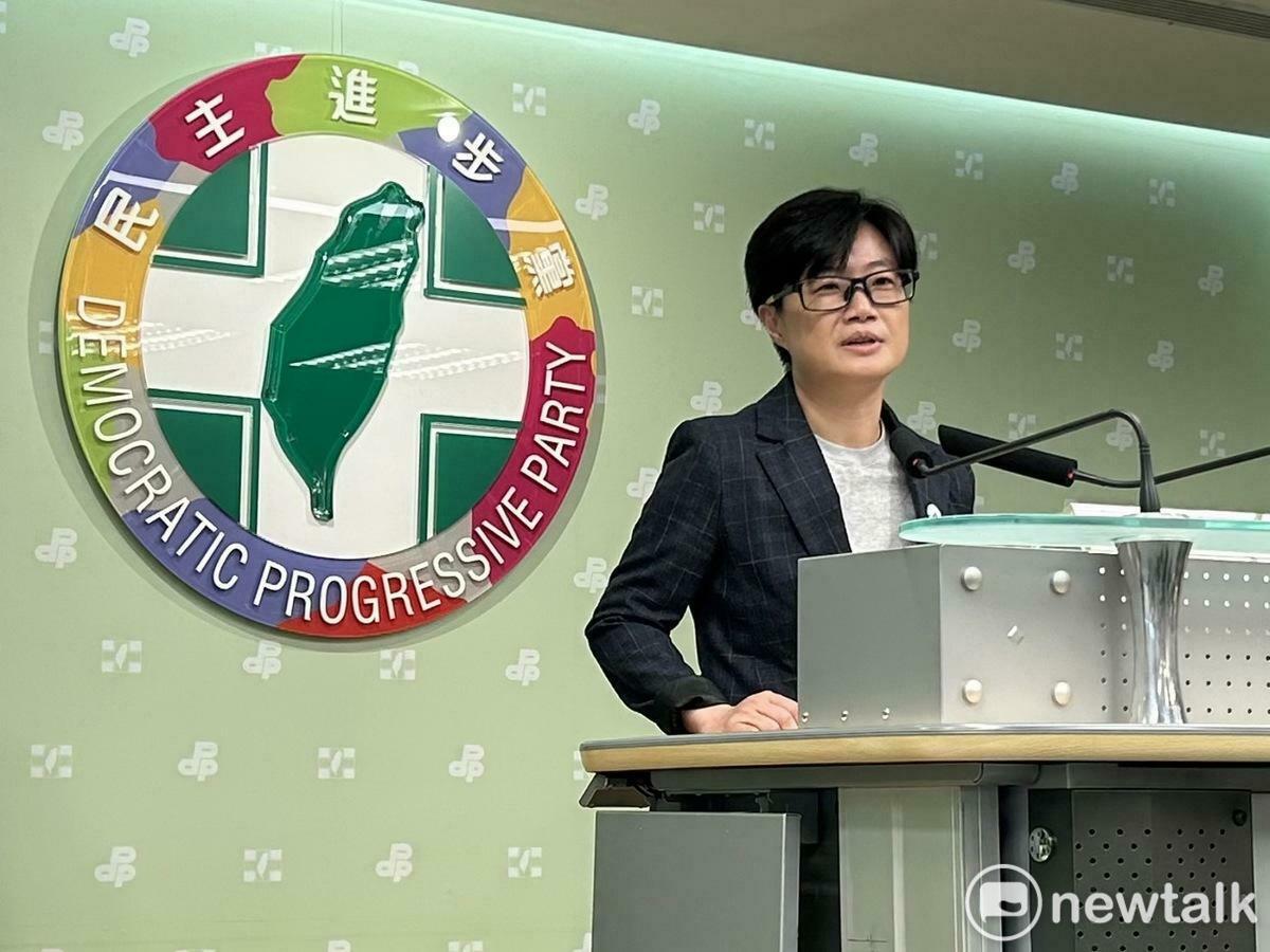  民進黨副秘書長楊懿珊。 圖：黃宣尹攝 