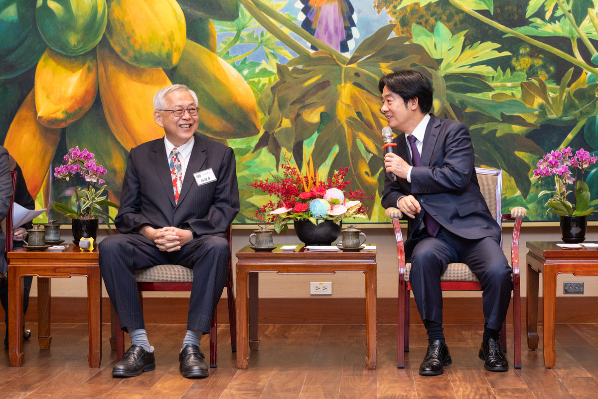  總統賴清德接見回教朝覲團。 圖：總統府提供 