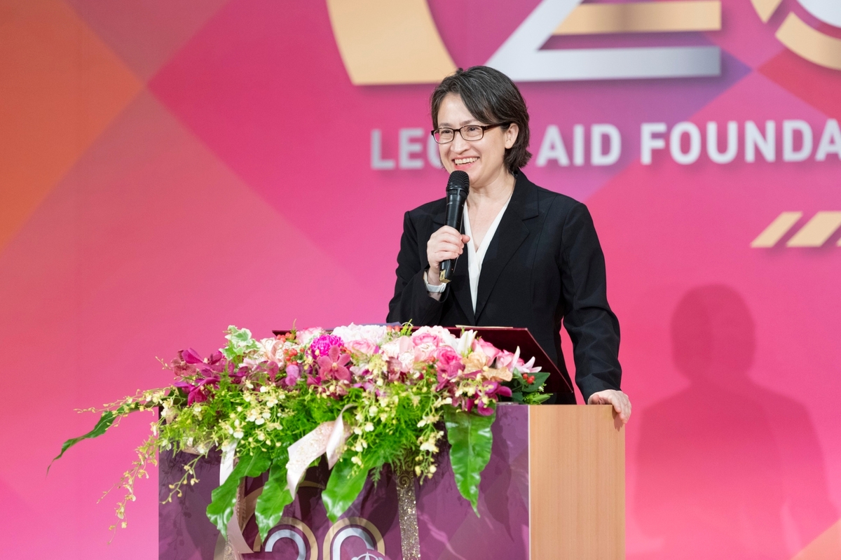  副總統蕭美琴出席法律扶助基金會20週年感恩茶會。 圖：總統府提供 
