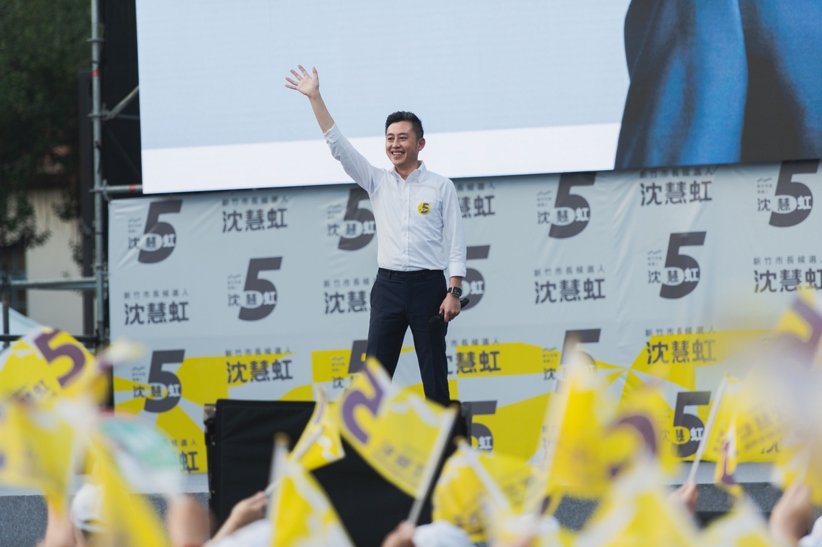  前新竹市長林智堅。 圖：翻攝自林智堅臉書 