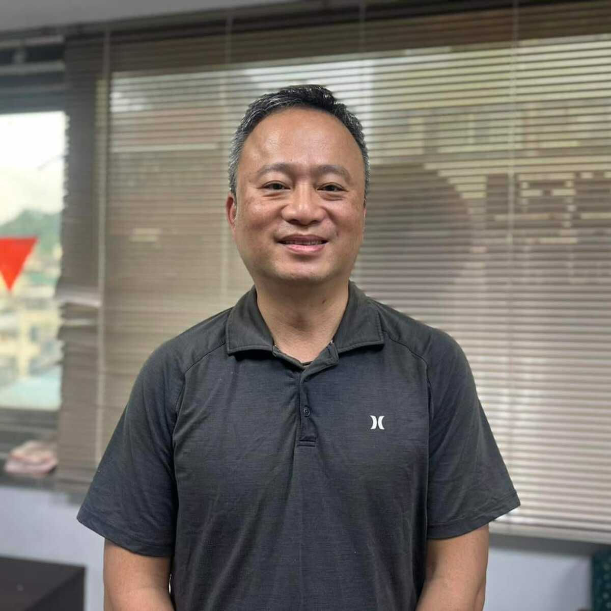  民進黨基隆市黨部主委林明智。 圖：翻攝自林明智臉書 