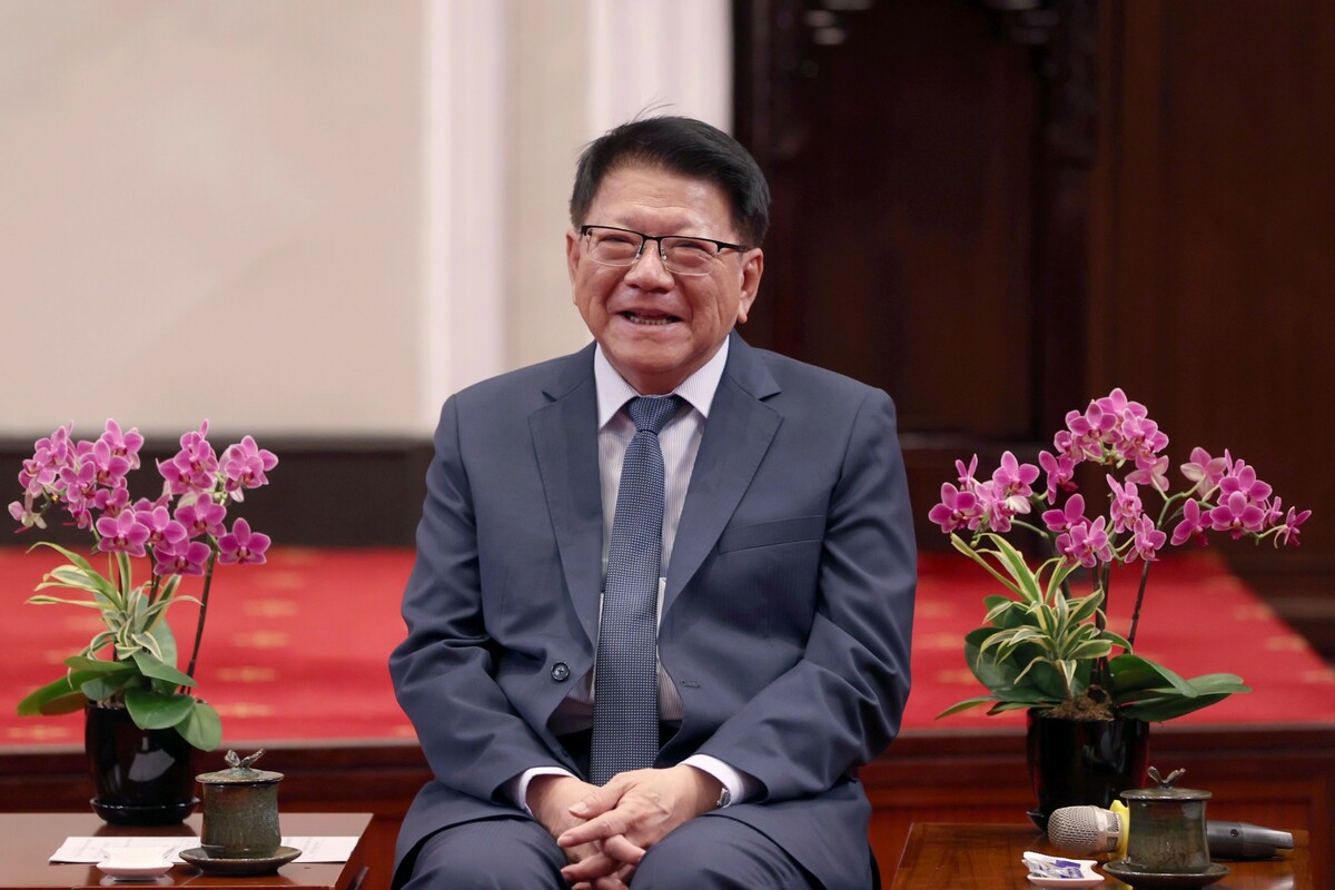  總統府秘書長潘孟安行程滿檔。 圖：總統府/提供 