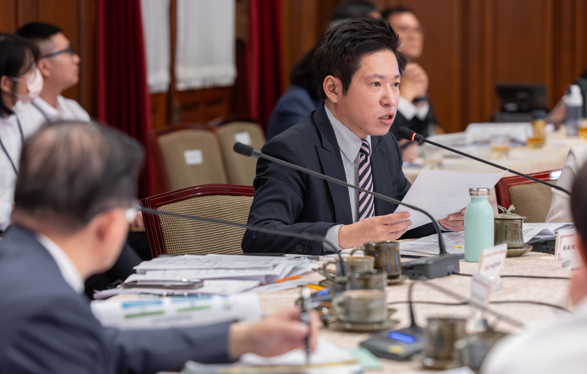  總統府副秘書長張惇涵。 圖：總統府提供 