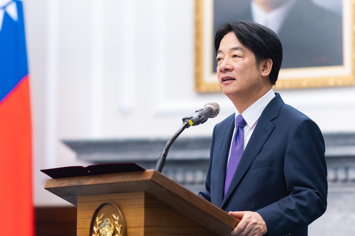  總統賴清德接見「思考日本安全保障議員之會」訪問團。 圖：總統府提供 