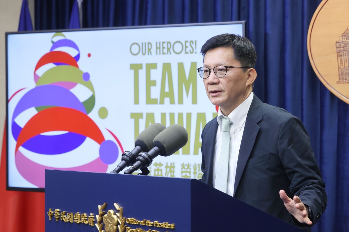  教育部次長張廖萬堅。 圖：總統府提供 
