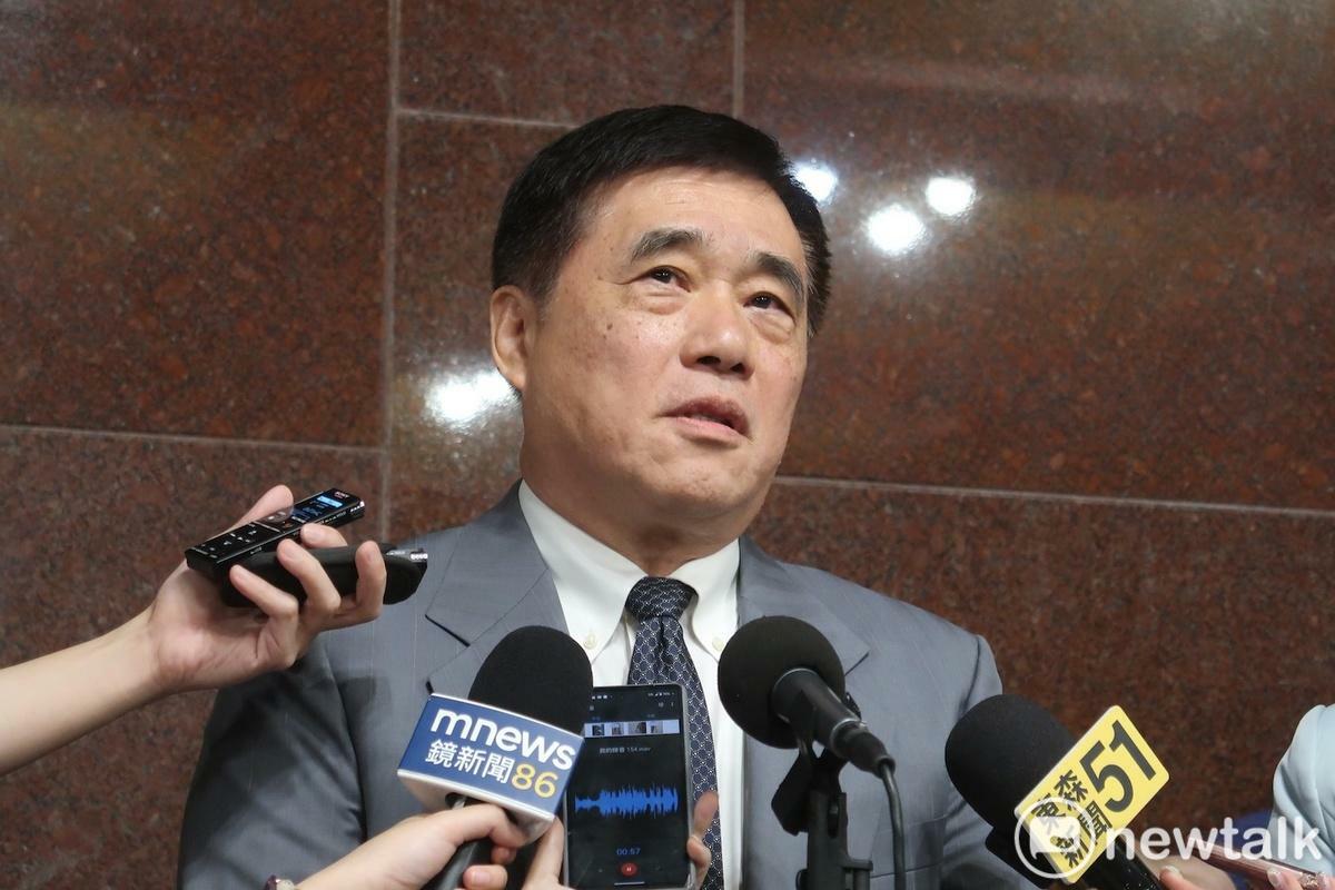  國民黨主席候選人、前台北市長郝龍斌。 圖：林朝億 / 攝（資料照） 