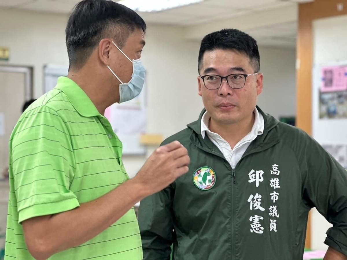  高雄市議員邱俊憲。 圖：翻攝自邱俊憲臉書 