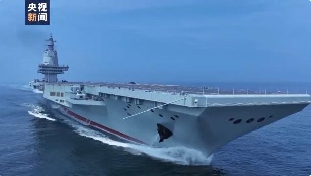  山東號航空母艦。 圖：翻攝自 軍武次位面 
