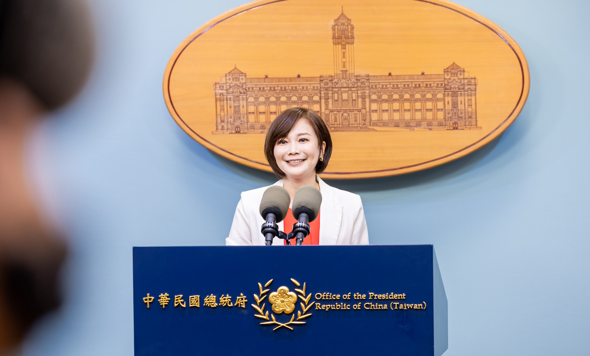  總統府發言人郭雅慧。 圖：總統府提供 