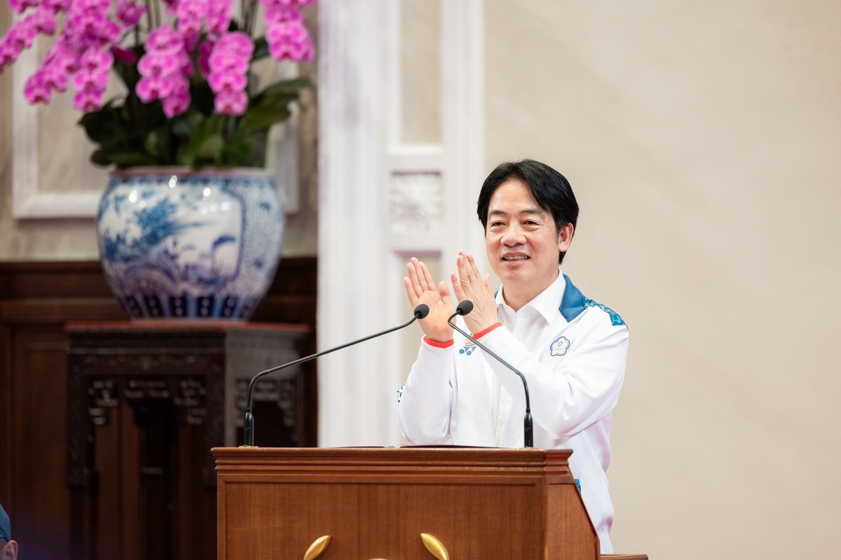  總統賴清德接見少棒、青少棒國家隊。 圖：總統府/提供 