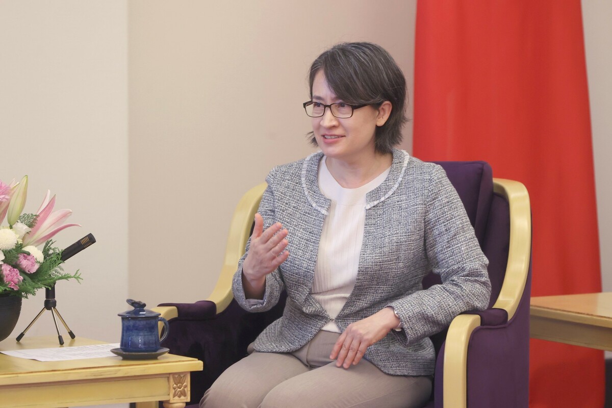  副總統蕭美琴祝福國人中秋節快樂。 圖：總統府提供 