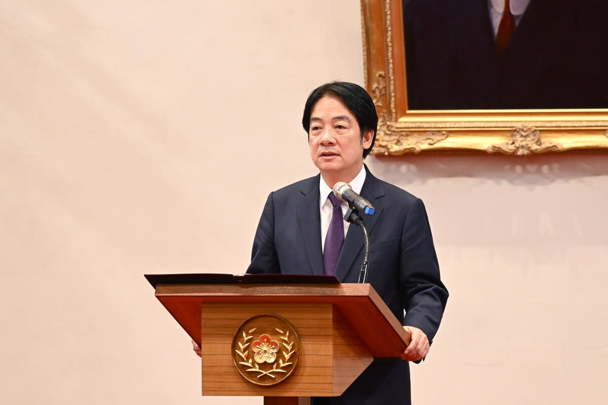  總統賴清德主持10月份將官晉任授階典禮。 圖：總統府提供 