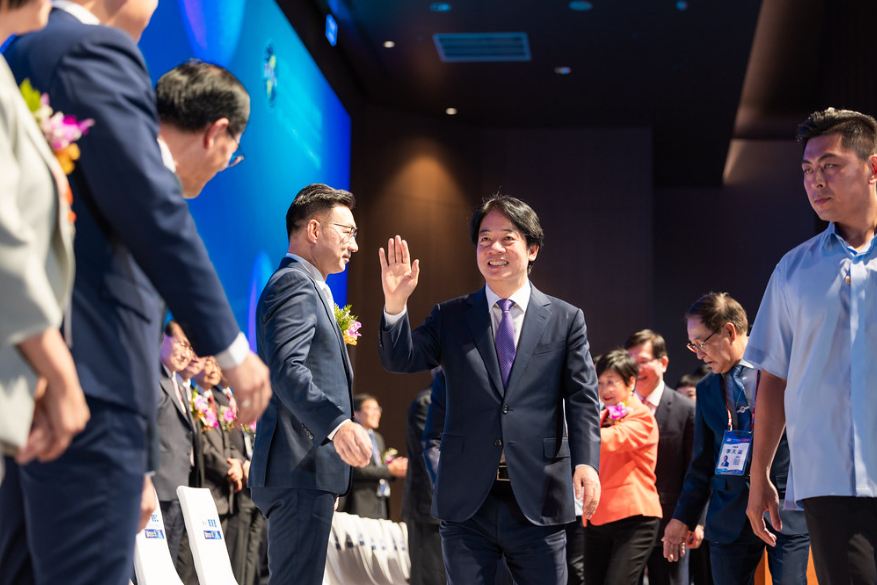  總統賴清德出席世界台灣商會聯合總會第30屆年會。 圖：總統府/提供 