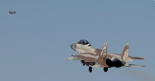  以軍稱在伊朗導彈來襲之前，所有基地的戰鬥機已升空。 圖片來源 : X 帳號 @ Israelwaronhama 
