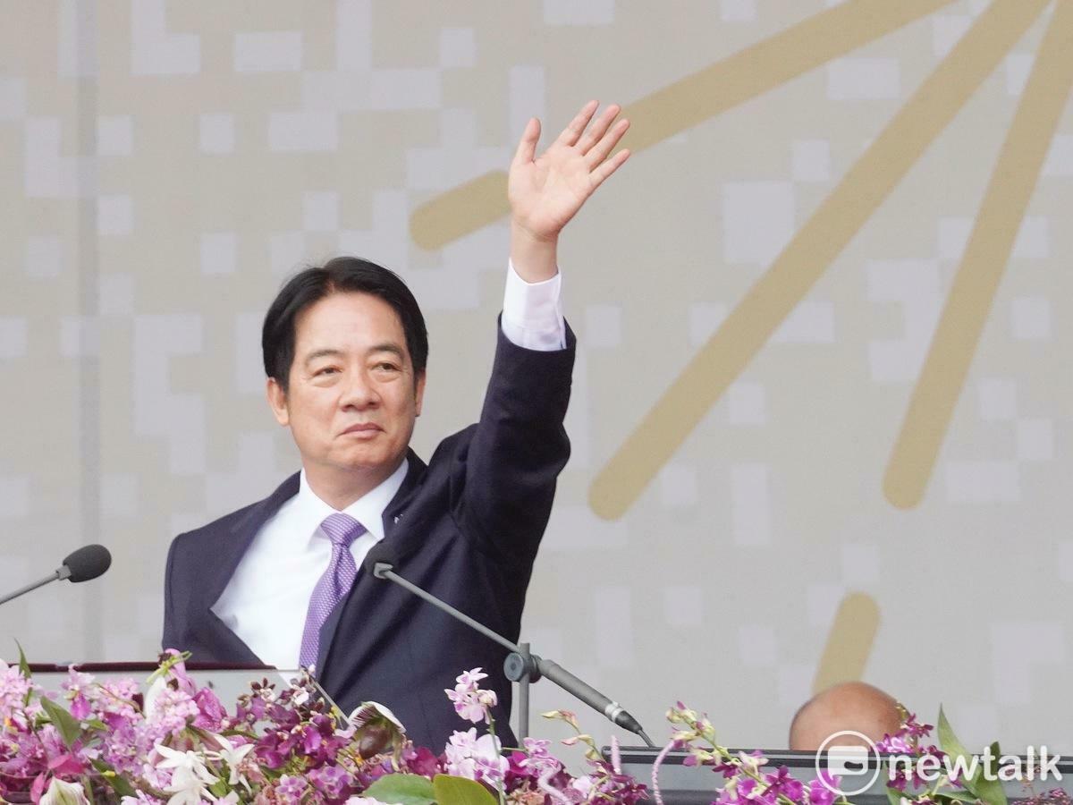  總統賴清德首度發表國慶演說。 圖：張良一/攝 