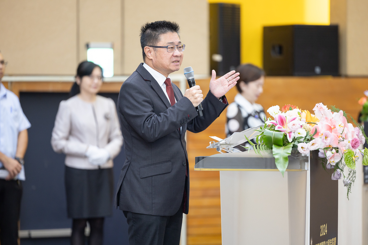  衛福部次長呂建德出席台中榮總42週年院慶。 圖：總統府提供 