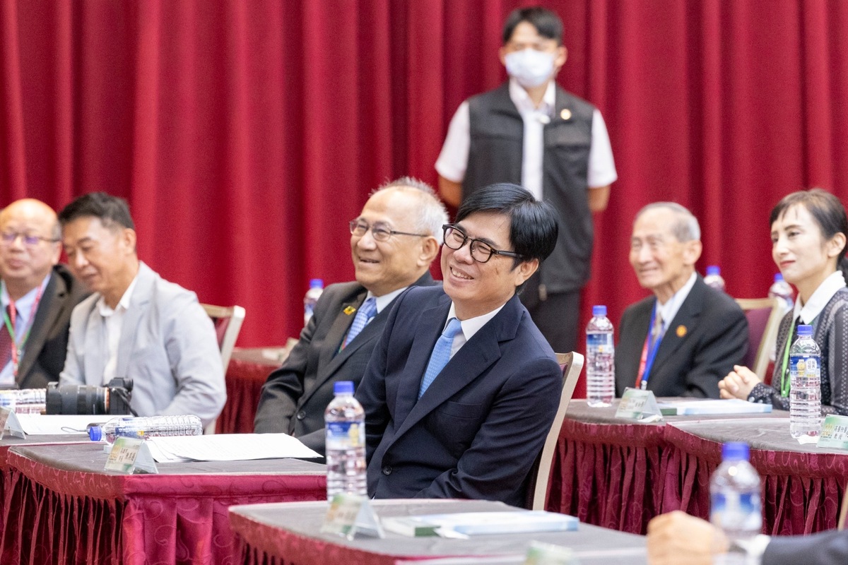  高雄市長陳其邁出席NATMA北美洲台灣人醫師協會40周年慶祝大會，暨第二屆台美醫療交流合作論壇。 圖：總統府提供 