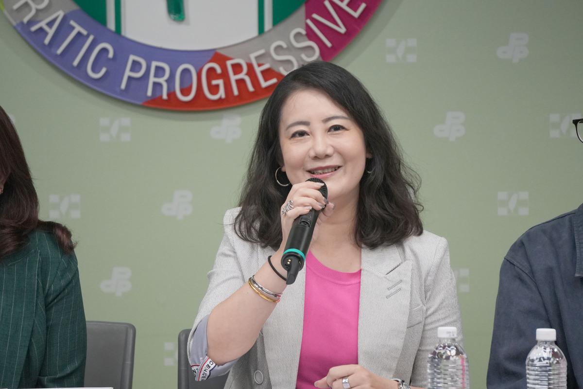  立法院民進黨團幹事長吳思瑤。 圖：民進黨提供 