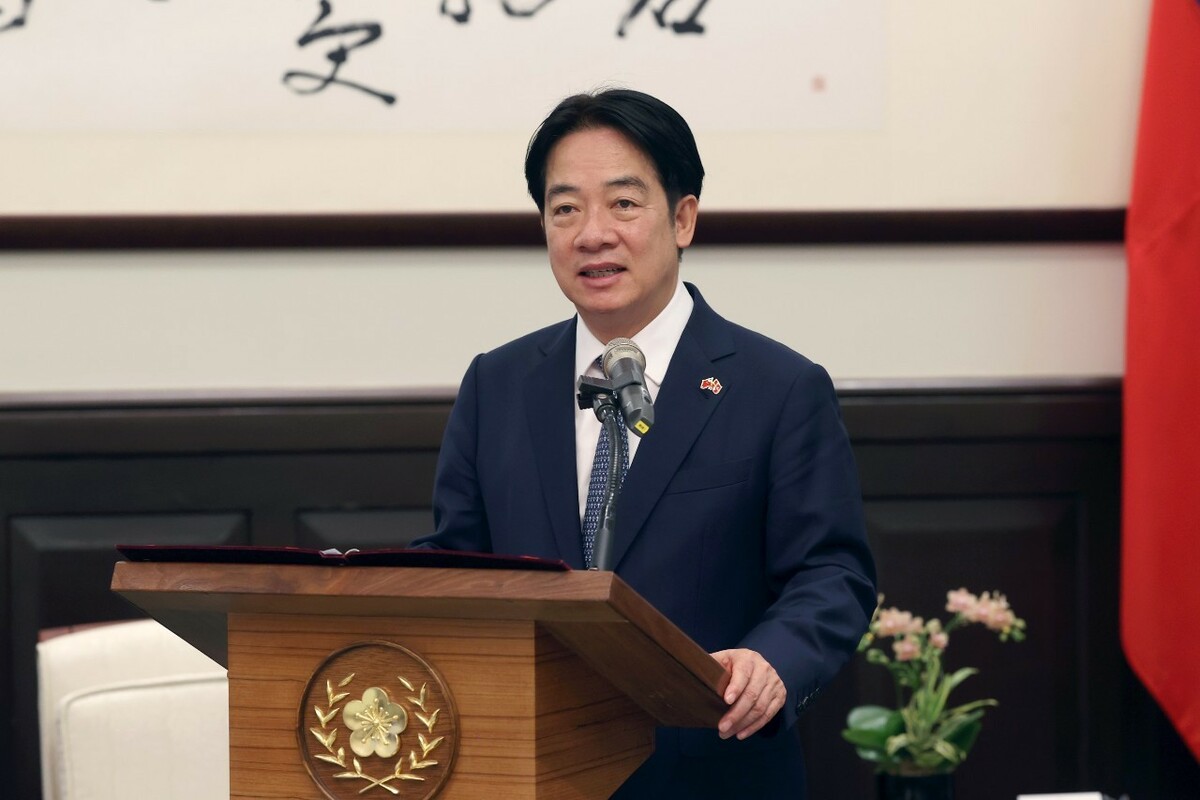  總統賴清德接見丹麥國會訪問團。 圖：總統府提供 