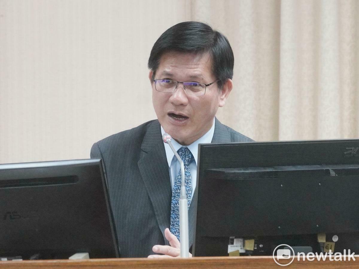 外交部長林佳龍在立院外交及國防委員會備詢。   資料照片：張良一/攝